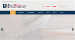 Desktop Screenshot of funeralcaringusa.com